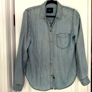 Studded Denim Shirt